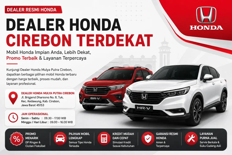 Dealer Honda Cirebon Terdekat Alamat, Jam Operasional & Promo