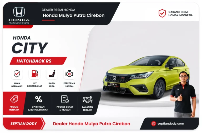 Honda City Hatchback RS - Dealer Honda Mulya Putra Cirebon