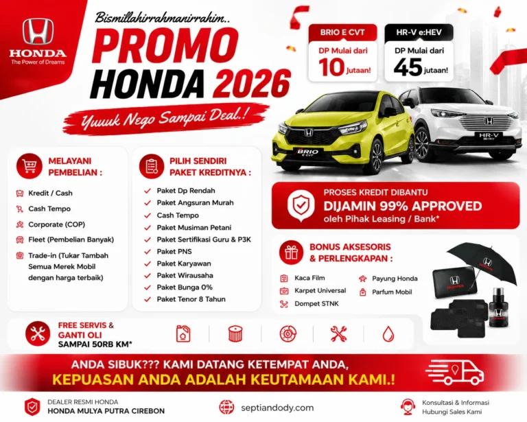 Promo Honda 2026